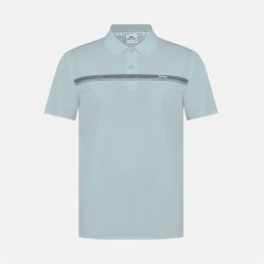 Slazenger Men's Slagenzer Golf Short Sleeve Performance Polo Shirt Grey