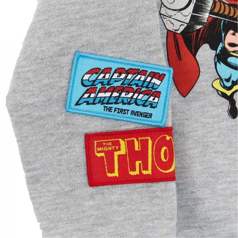 Character Fleece-Lined Hoodie for Boys Marvel Heroes