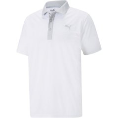 Puma Gamer pánské polo tričko Bright White