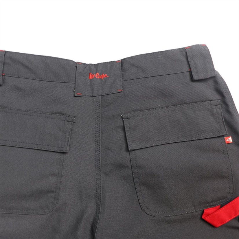 Lee Cooper Workwear Holster Pocket Trousers Black