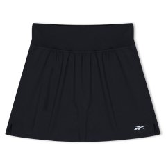 Reebok Workout Ready Vector Skirt Womens Denim Short Night Black