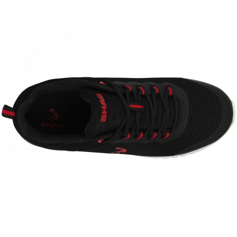 SHAQ Explosive Junior basketbalové boty Black/Red