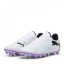 Puma Future 7 Play Firm Ground Football Boots White/Blk/Pink