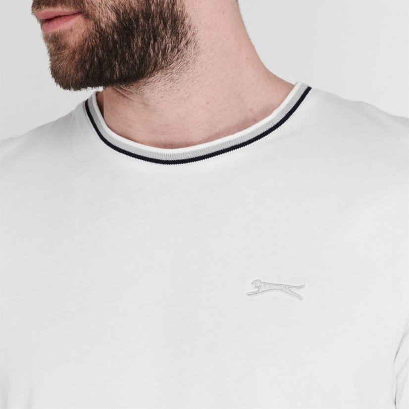 Slazenger Tipped pánské tričko White