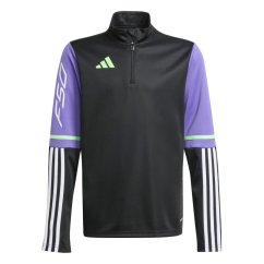 adidas F50 Training Top Juniors Black/Purple