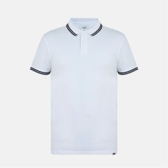 Firetrap Lazer pánske polo tričko White