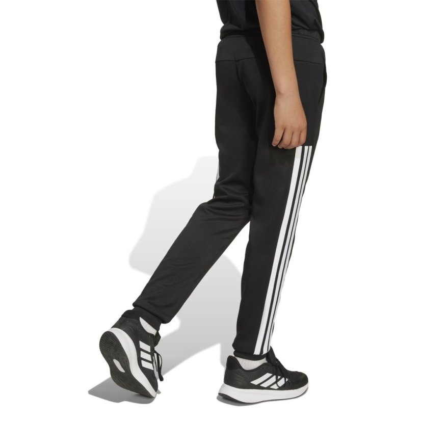 adidas Kids' Closed Hem Poly Tracksuit Joggers Black