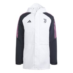 adidas Juventus Condivo 23 Stadium Parka Jacket Adults White