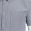 Lee Cooper Short Sleeve Oxford Shirt Black