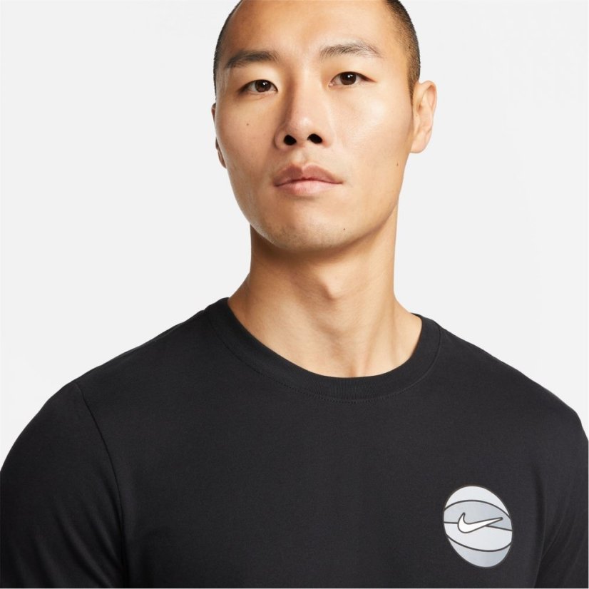 Nike Dri-FIT Men's Basketball T-Shirt Black