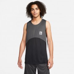 Nike Dri-FIT Starting 5 Men's Basketball Jersey Black/Grey