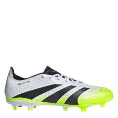 adidas Predator League Firm Ground Football Boots White/Blk/Lemon