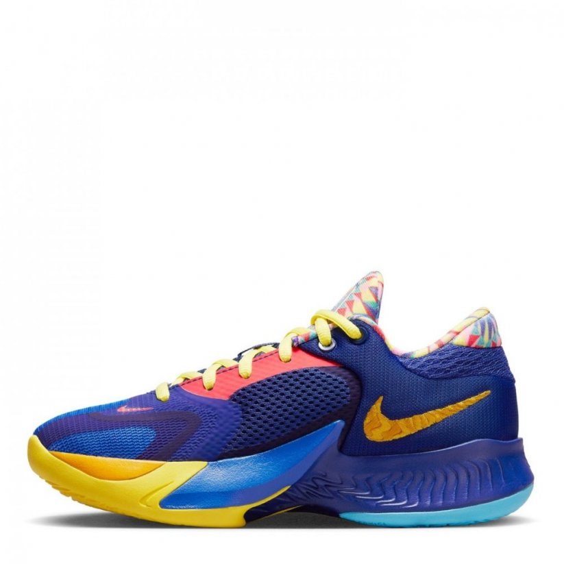 Nike Freak 4 SE Jnr basketbalová obuv Royal/Gold