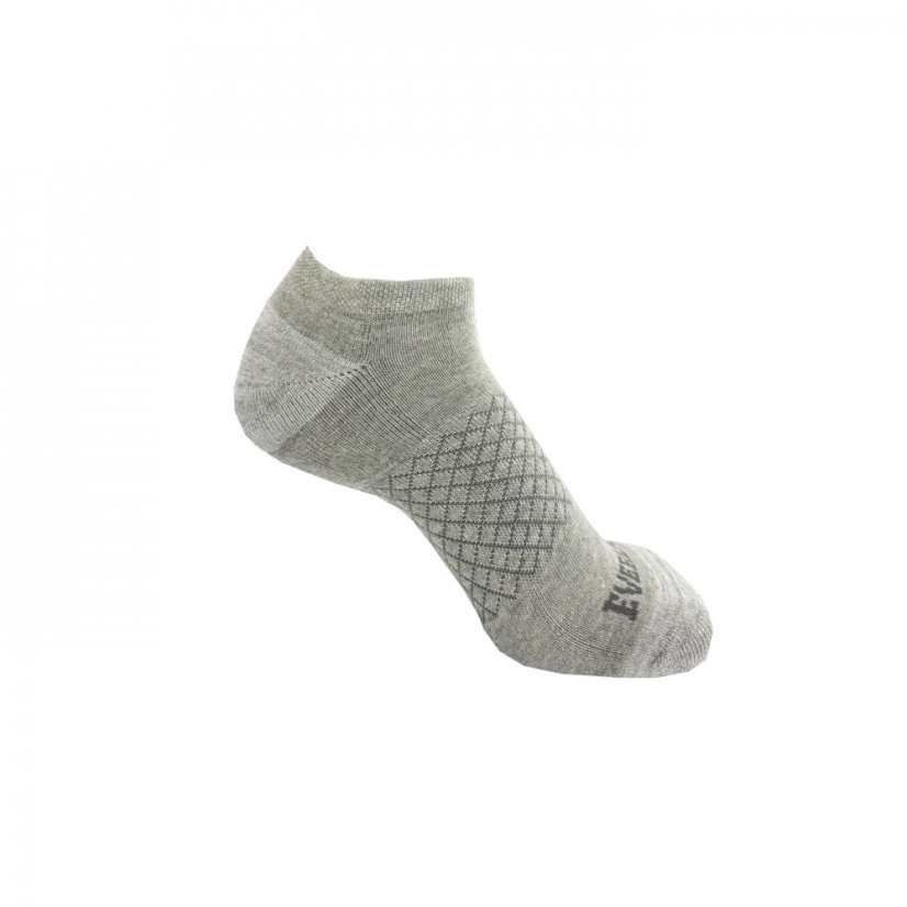 Everlast 6pk Trainer Sock Ladies Grey