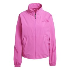 adidas Z.N.E. Woven Full-Zip Track Top Fuchsia