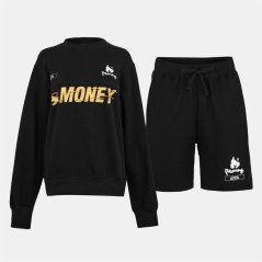 Money Speed Crew Twin Set Black