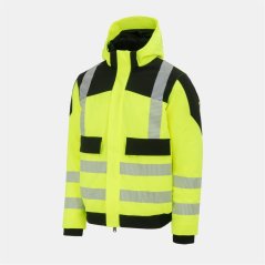 Dunlop Hi Vis Pro Jacket Mens Yellow