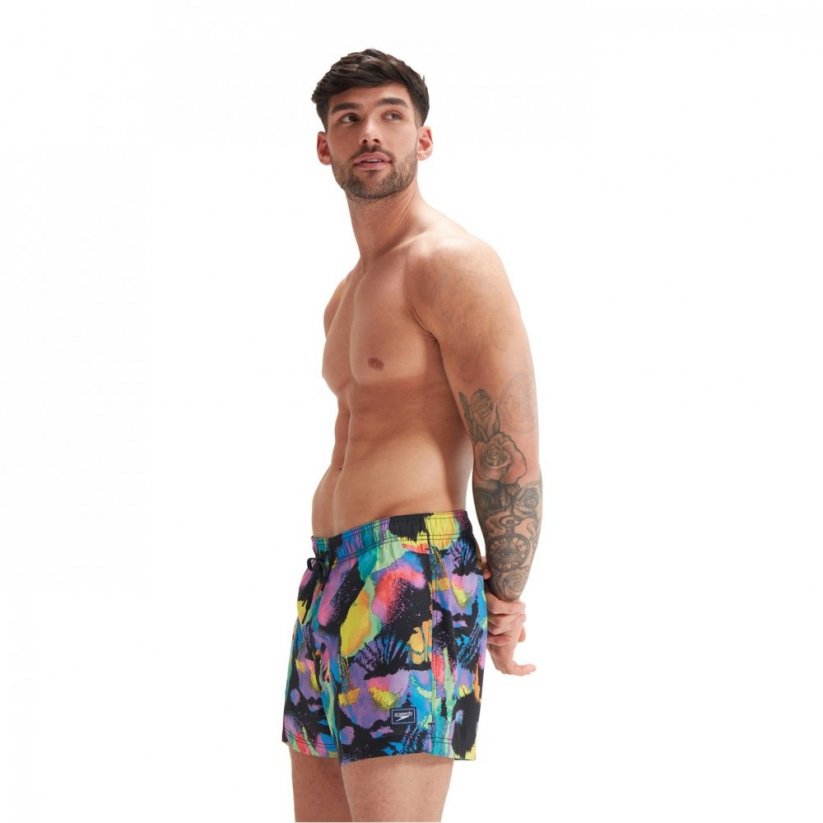 Speedo Printed Redondo Edge Volley 14 Swim Shorts Multicoloured