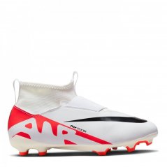 Nike Mercurial Superfly 9 Academy Firm Ground Football Boots Juniors Crimson/White