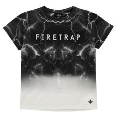 Firetrap Sub T Shirt Junior Boys Lightening