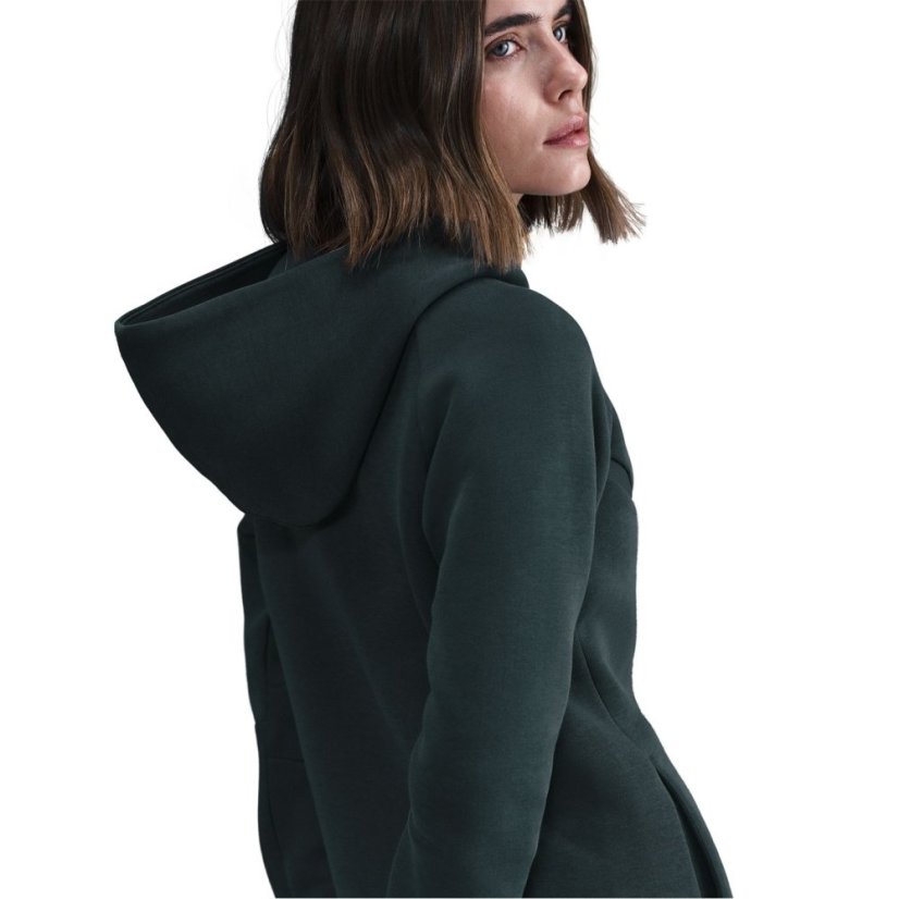 Nike Women's Tech Fleece Zip Hoodie Seaweed/Black