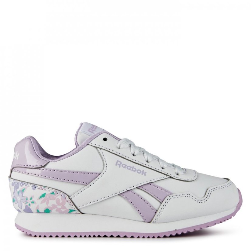 Reebok Royal Classic Jog 3 Shoes Low-Top Trainers Girls Ftwr White/Purp