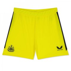 Castore Newcastle United GK Shorts Juniors Yellow/Black