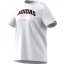 adidas Collegiate Graphic dámské tričko White/Pink