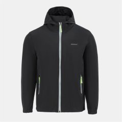 Donnay Men's Lightweight Waterproof Windbreaker Black