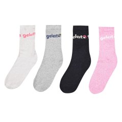 Gelert Walking Boot Sock 4 Pack Womens Pink