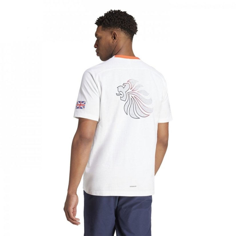adidas Team GB Z.N.E T-Shirt Adults White