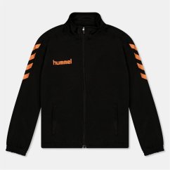 Hummel Core Tracksuit Top Black/Orange