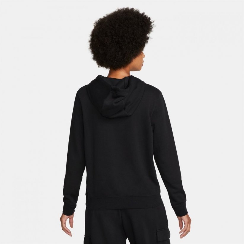 Nike Sportswear Essential Fleece Pullover dámska mikina Black/White
