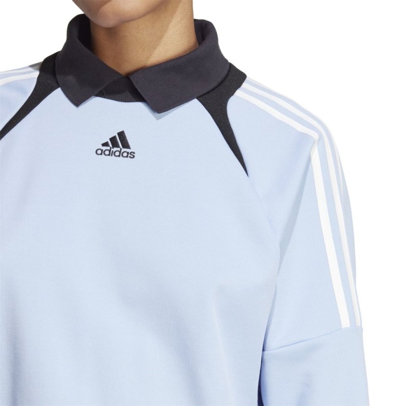 adidas Track Sweatshirt Womens Blu/Black