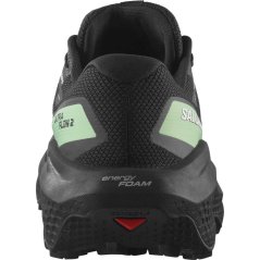 Salomon Shoes Ultra Flow 2 Gtx Black/Black/Patin Trail Running Mens Black/Patin