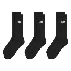 New Balance Everyday Crew Socks 3-Pack Adults Black