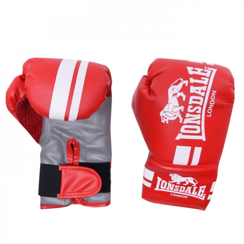 Lonsdale Contender Boxing Gloves Red