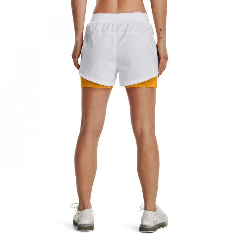 Under Armour IsoChill 2in1 Shorts Womens White/Rise