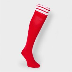 Mitre Adults Football Socks Scarlet/White