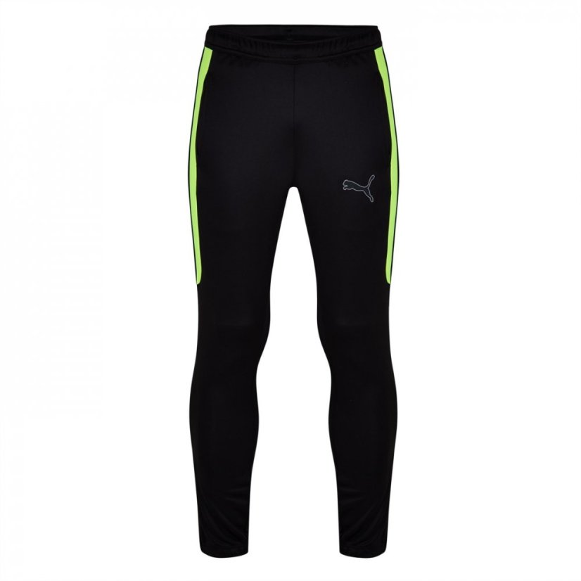 Puma Finesse Performance Training Bottoms Mens Black/Yellow
