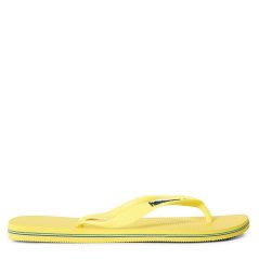 Havaianas Men's Brasil Flip Flops Citrus Yellow