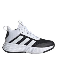 adidas Ownthegame 2.0 K Basketball Trainers Boys Core Black