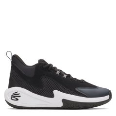 Under Armour Men's Curry Basketball Trainers Black/Grey