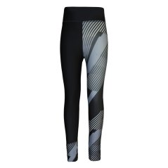 Reebok Women's Running Printed Performance Gym Leggings Night Black