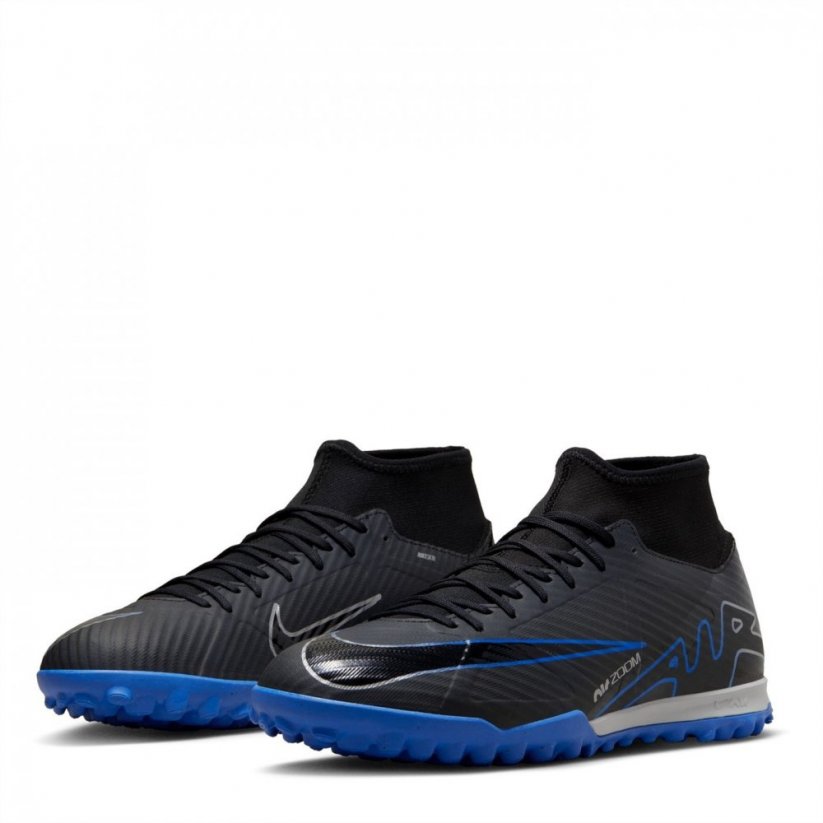 Nike Mercurial Superfly Academy DF Astro Turf Trainers Black/Chrome
