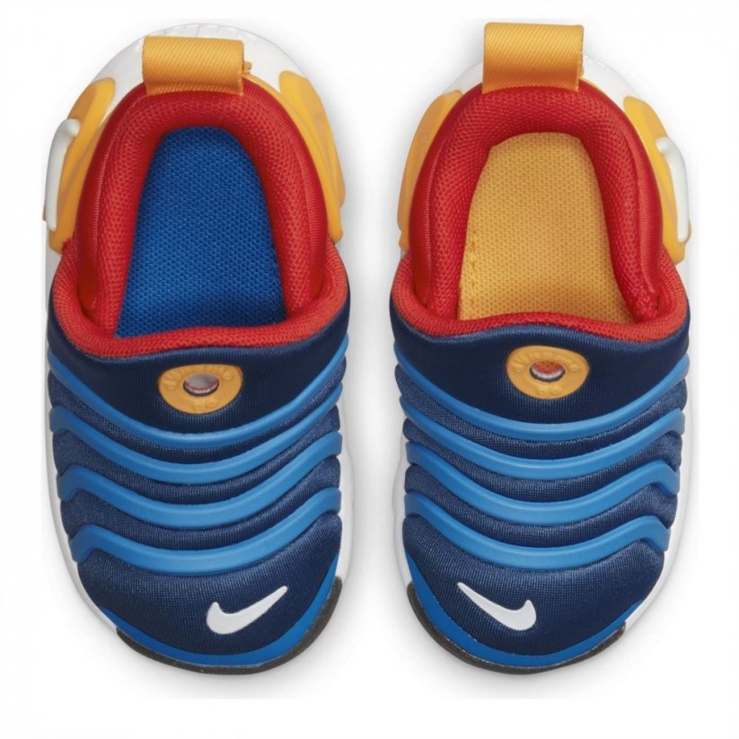 Nike Dynamo GO Baby/Toddler Easy On/Off Shoes Navy/White/Blue