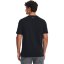 Under Armour Men's Big Logo Fill Cotton Short Sleeve Performance Gym Top Black