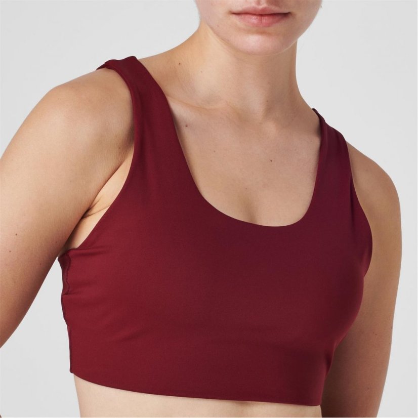 Castore Line Sports Bra Bordeaux