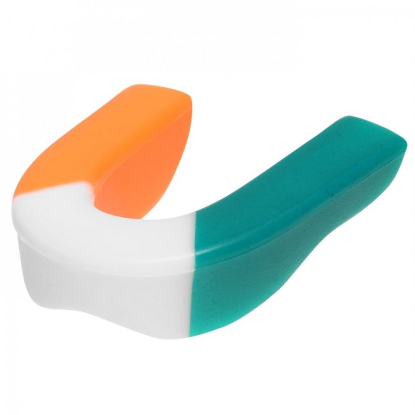 Official Mouthguard Junior Green/Wht/Gold