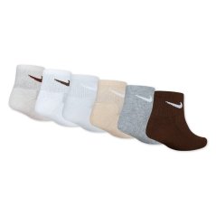Nike Mesh and Cushioned Crew Socks Sail Heather